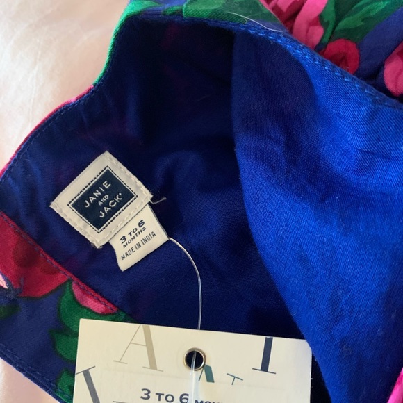 Janie & Jack floral dress/shirt - Picture 2 of 3